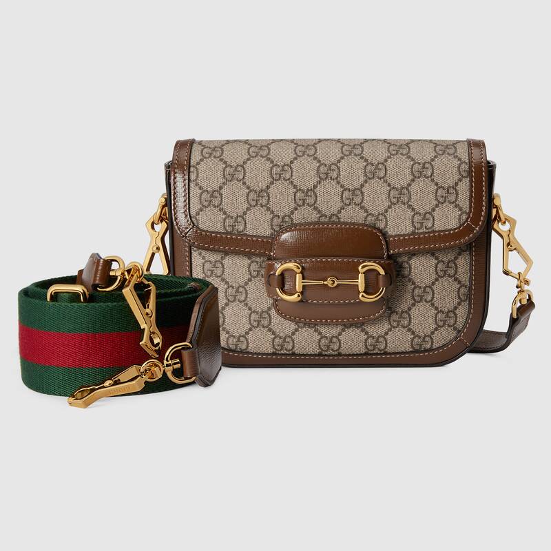 Gucci Horsebit 1955 Mini Shoulder Bag 658574 Brown